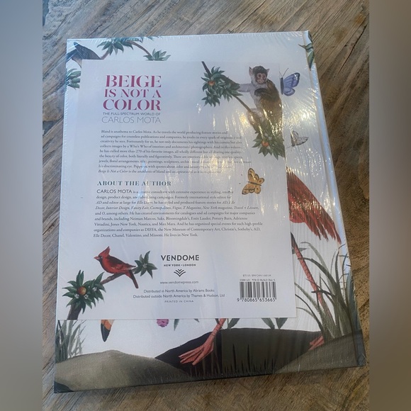 NWT▪️Carlos Mota: Beige is Not A Color - Hardcover Coffee Table Book. - Picture 3 of 4